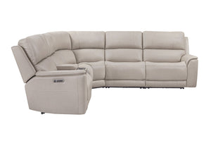 Easton - Power Reclining Sectional With Power Adjustable Headrests