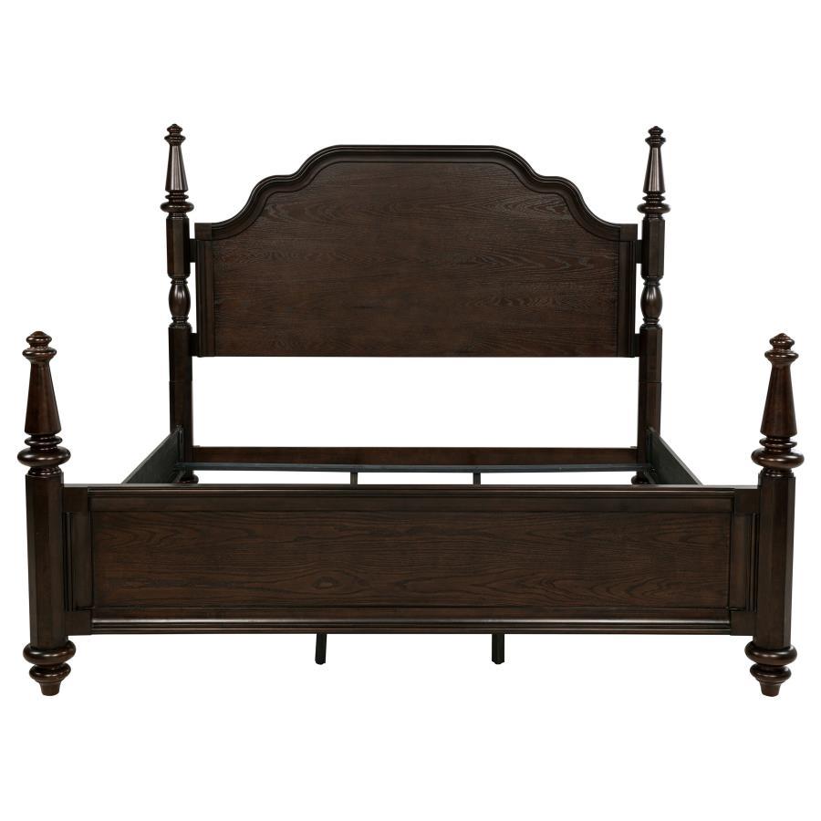 Andover - Four Poster Bed Dark Brown
