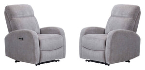 Tuscany - Power Recliner Gray 2 Pieces