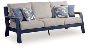 East Beach - Sofa With Cushion - Blue
