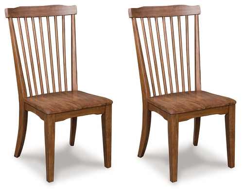Greddinton - Dining Room Side Chair (Set of 2) Light Brown
