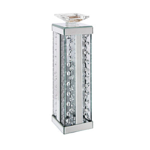 Nysa - Accent Candleholder Mirrored 4''W x 4''D x 13''H