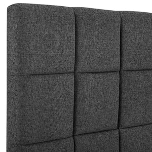 Bridger - Upholstered Squares Panel Bed