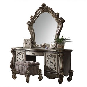 Versailles - Vanity Desk Antique Platinum