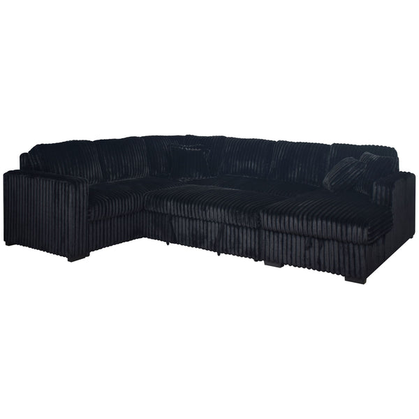 Bliss - Sectional Sleeper Black