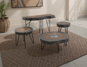 Parota - Wooden Sofa Table - Dark Brown
