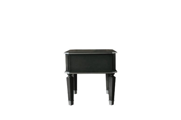 House Beatrice - End Table - Charcoal & Light Gray