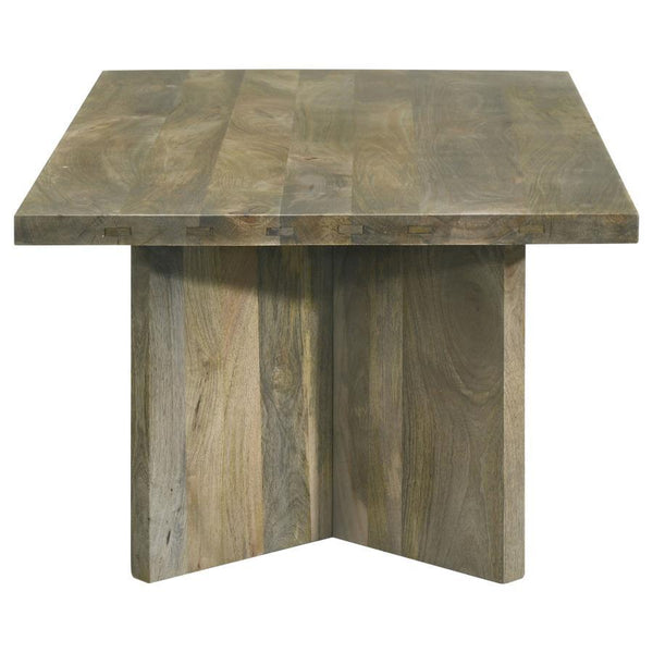 Andando - Rectangular Solid Wood Coffee Table - Mango Brown