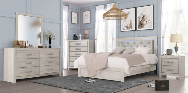 Jaylen - Queen Bed In One Box - Limed Oak