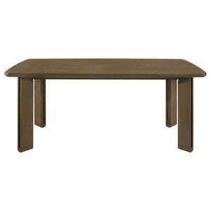 Ottowa - Rectangular Wood Dining Table - Brown