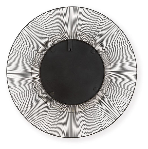 Dallmen - Accent Mirror - Black / Gold Finish