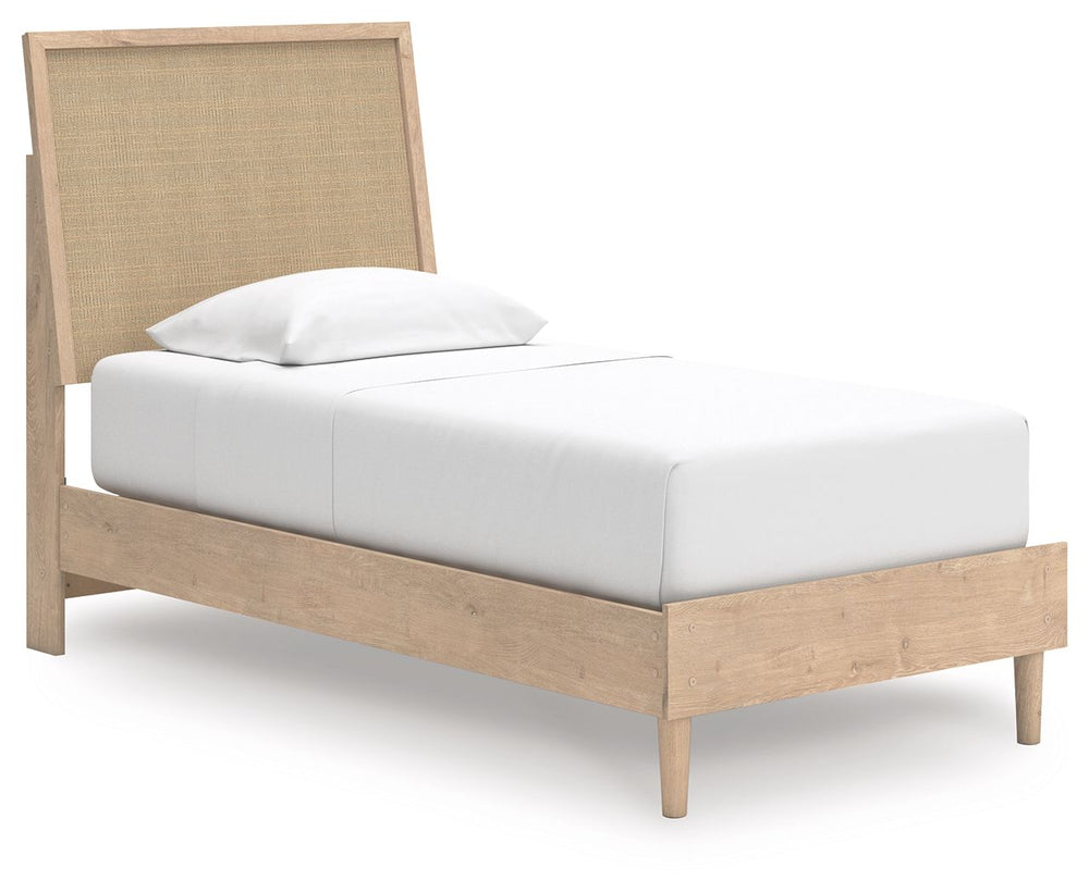 Cielden - Panel Bed Beige