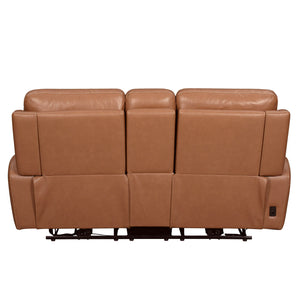 Hancock - Zero Gravity Power Reclining Console Loveseat P3