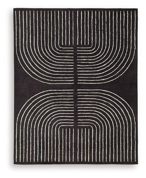 Eldonmore - Rug Black 8' x 10'