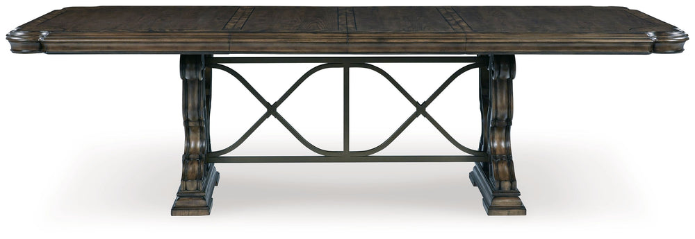 Maylee - Dark Brown - Dining Extension Table