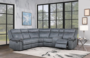 Dollum - Sectional Sofa Gray