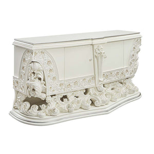 Adara - Server - Antique White Finish