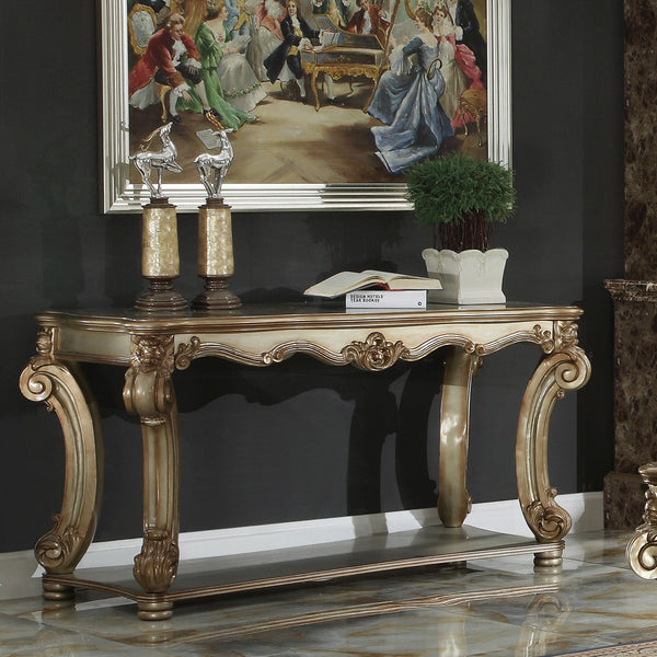 Vendome - Sofa Table Gold Patina