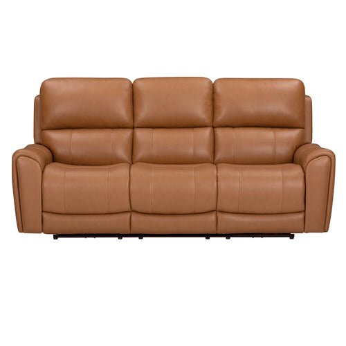 Hancock - Zero Gravity Power Reclining Sofa With Drop Down Table P3 Apple Cider