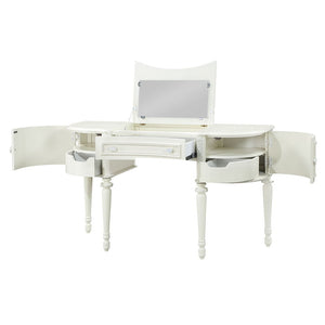 Dorothy - Vanity Desk & Mirror - Ivory