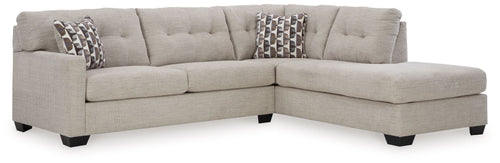 Mahoney - Sectional Pearl Silver