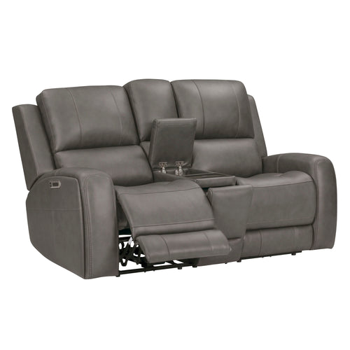 Belmont - Power Zero Gravity Tilt Console Loveseat P3