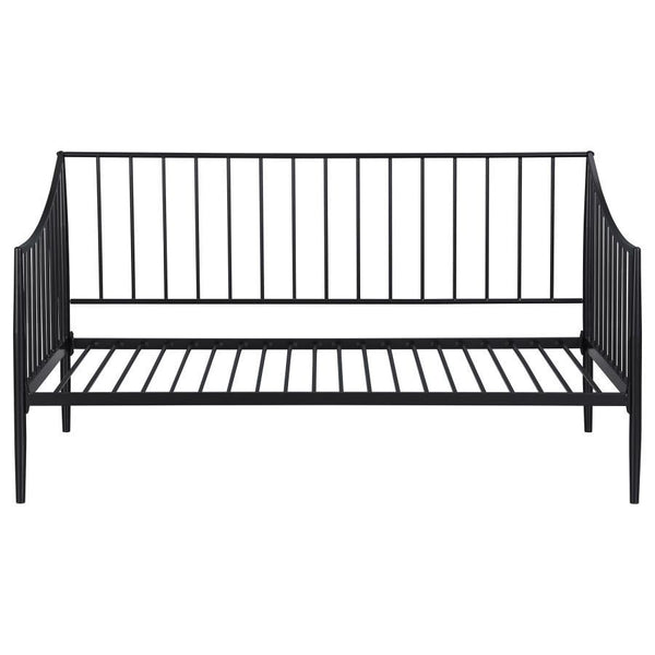 Newbury - Metal Twin Daybed Bed Frame - Matte Black