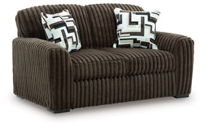 Midnight-Madness - Loveseat Dark Brown