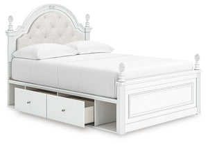 Kozlani - Upholstered Panel Storage Bed
