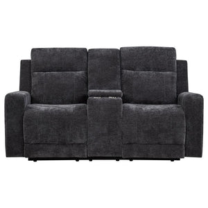 Kennett - Chenille Upholstered Power Reclining Loveseat