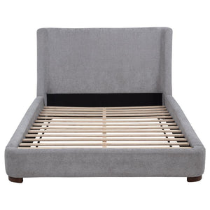 Rennes - Upholstered Wingback Platform Bed