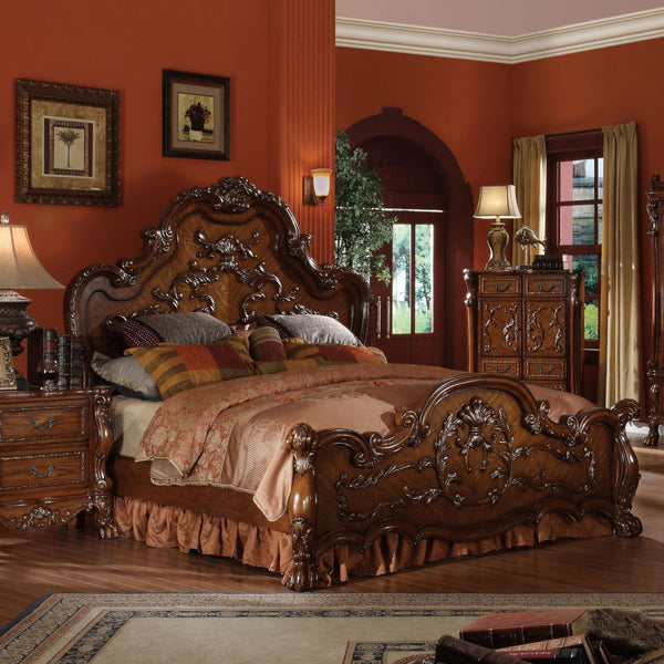 Dresden - Bed Cherry Oak King