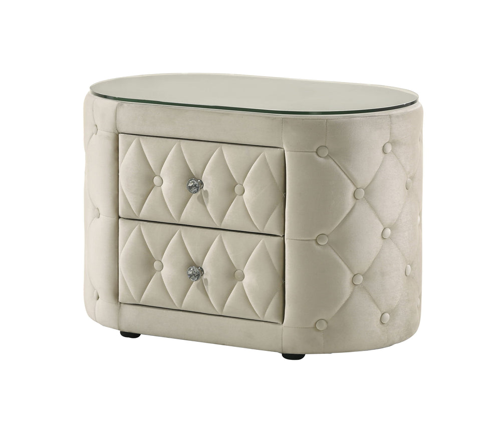 Voltare - Nightstand - Ivory