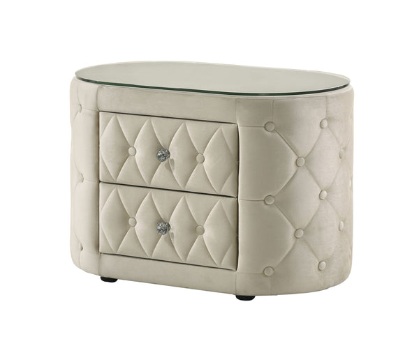 Voltare - Nightstand - Ivory