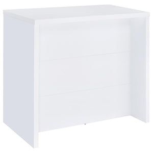 Topanga - Engineered Wood Freestanding Home Bar White