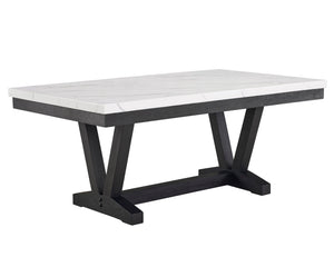Vance - 5 Piece Dining Room Set - Charcoal / Dove