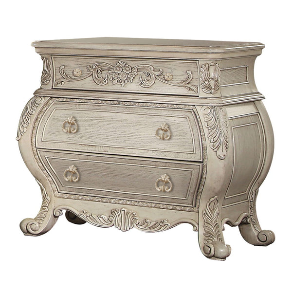 Ragenardus - Nightstand Antique White