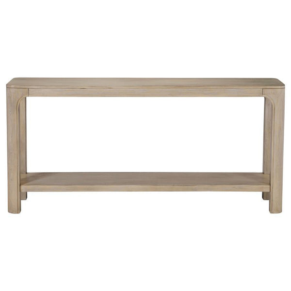 Solano - 64" Entryway Console Sofa Table - Weathered Mango