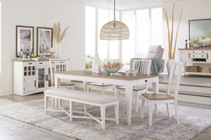 Americana Modern Dining - Rectangular Dining Table - Cotton