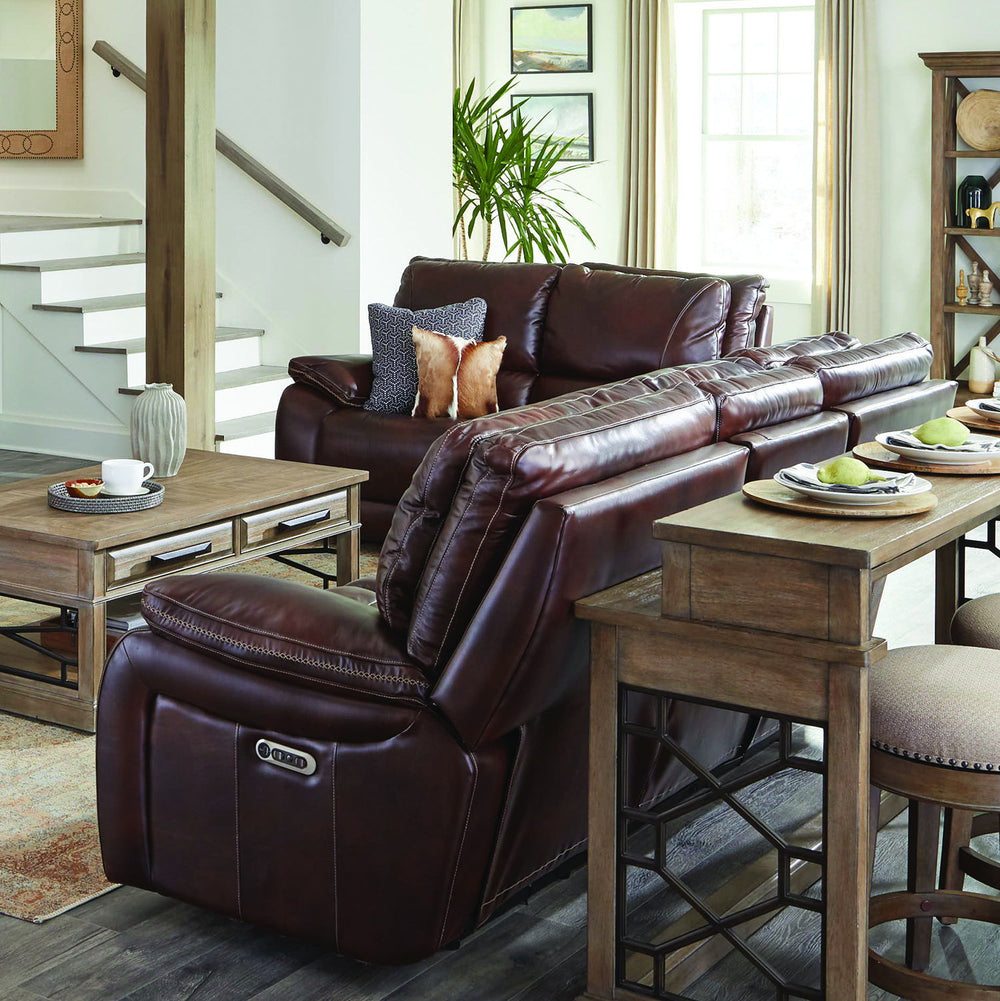 Vail - Power Sofa - Burnt Sienna