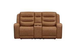 Napa - Manual Console Loveseat - Wrangler Clay