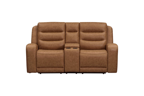 Napa - Manual Console Loveseat - Wrangler Clay