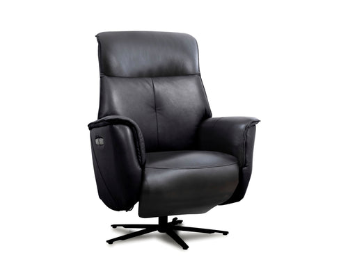 Tripp - Power Swivel Recliner Black 1 Piece