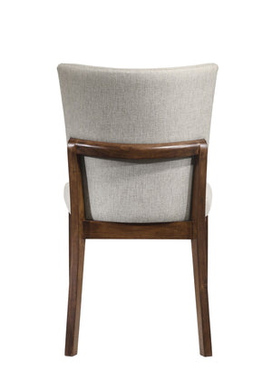 Salerno - Side Chair (Set of 2) - Gray / Brown
