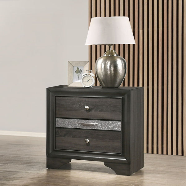 Naima - Nightstand Gray