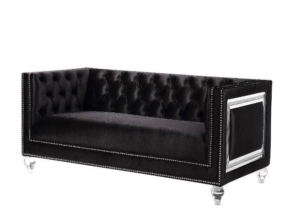 Heibero - Loveseat - 31" Black