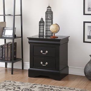 Louis Philippe III - Nightstand Black