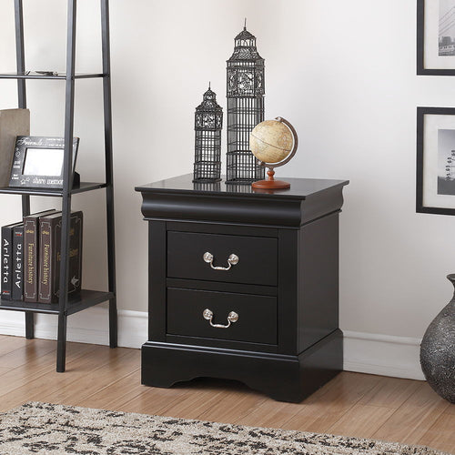 Louis Philippe III - Nightstand Black