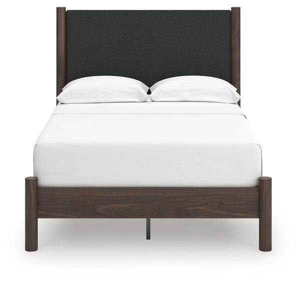 Pamytta - Upholstered Panel Platform Bed