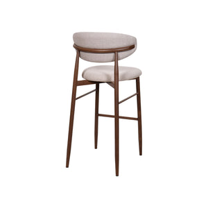 Royce - Bar Chair With Metal Frame (Set of 2)